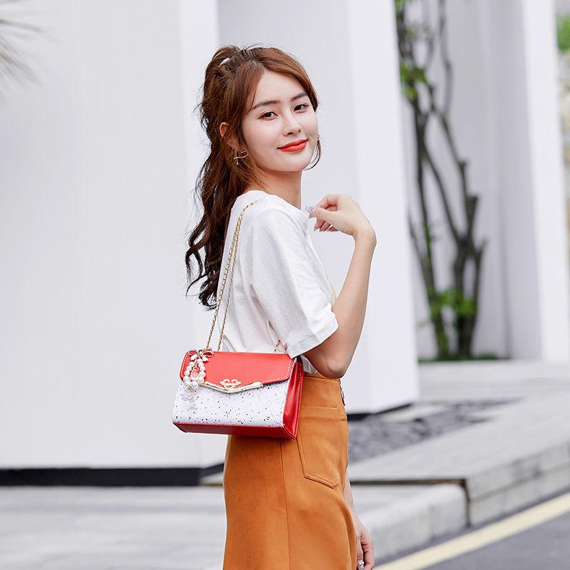 2020新しいBaitaシングルショルダーメッセンジャースモールフレグランスチェーンバッグハンドバッグ