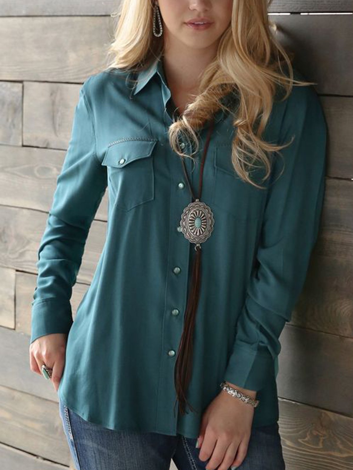 Casual long sleeve shirt