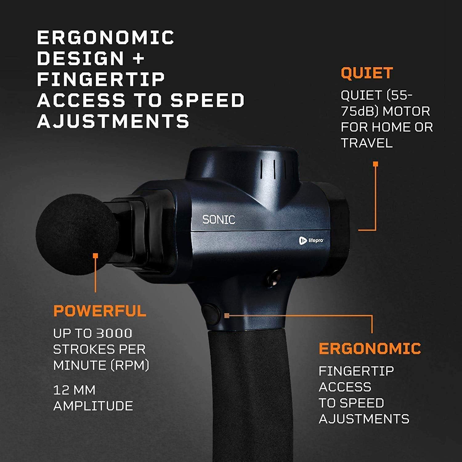 Sonic Handheld Percussion Massage Gun