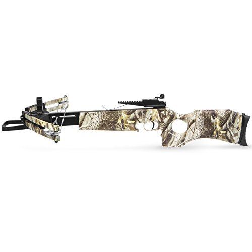XtremepowerUS Crossbow Camouflage 180 Lbs 300 fps Hunting Compound Archery