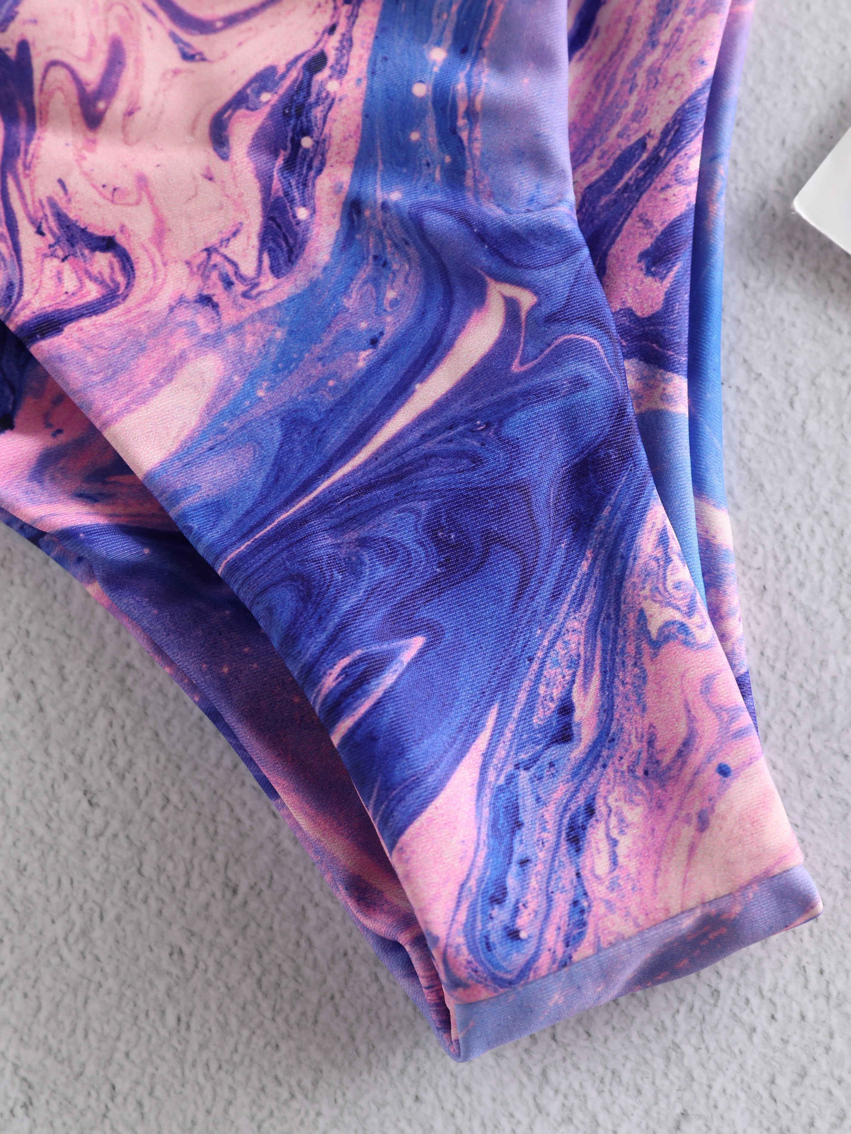 Dreamy Tie Dye Bandeau Bikini