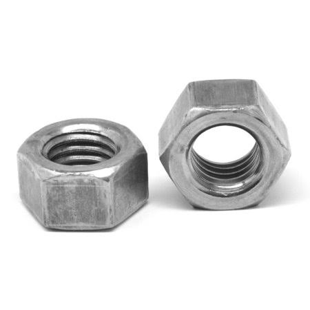 1/4 inch-20 Coarse Thread Grade 5 Finished Hex Nut Medium Carbon Steel Plain Finish Pk 5000