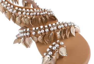 Light Brown Artificial Pu Flat Heel Holiday Sandals