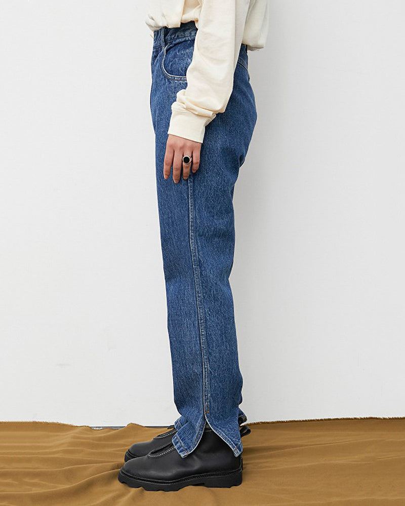 Split Hem Jeans Slim