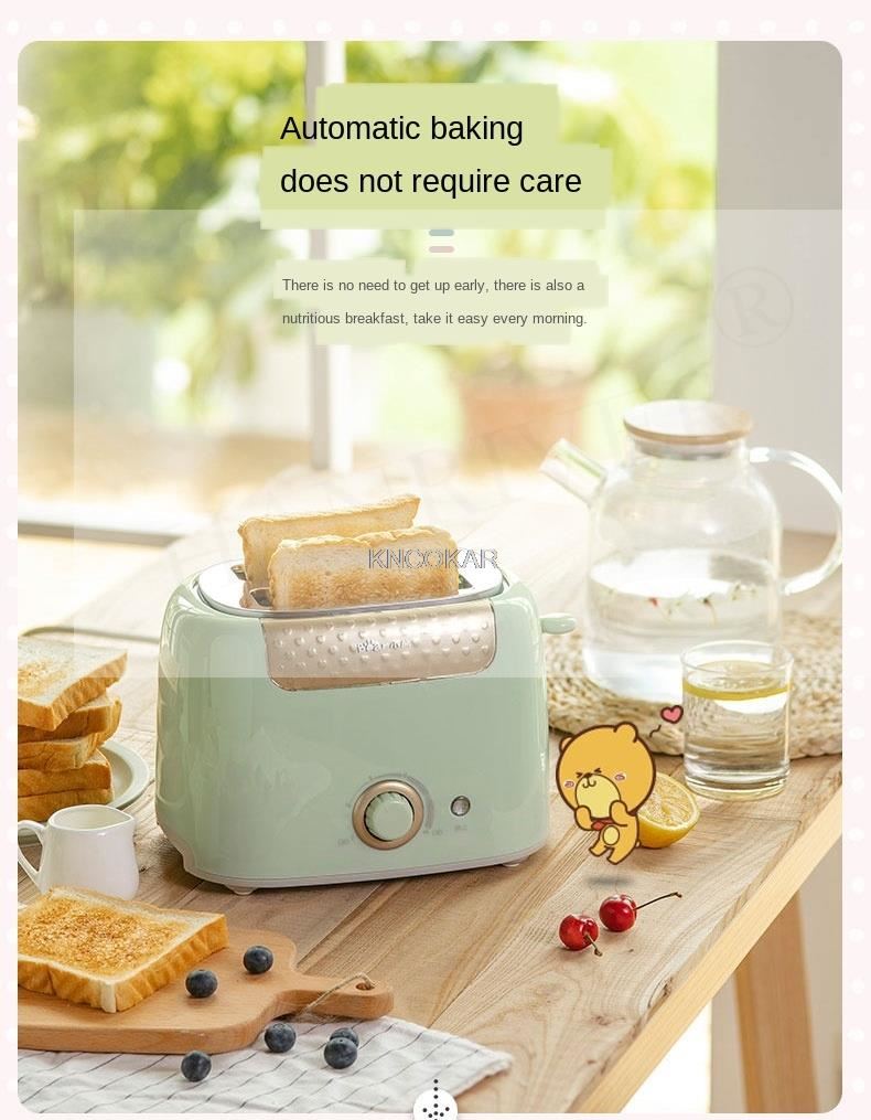 Electric Toaster Household Automatic Bread Baking Maker Breakfast Machine