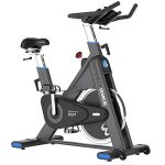 Pooboo Commercial Indoor Exercise Bike Stationary Bike,  For Home Gym- Fitness Equipment for Men and Women- Black