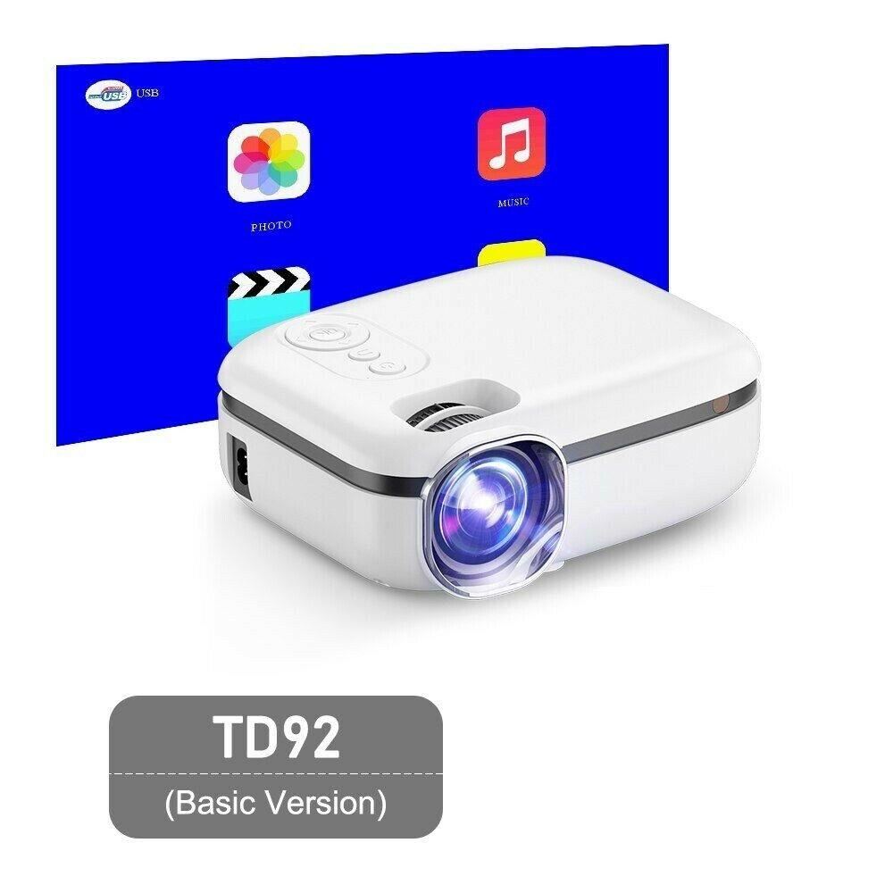 1080P 5G Tech WiFi Mini Native Smart Phone Projector Video Home Portable Theater