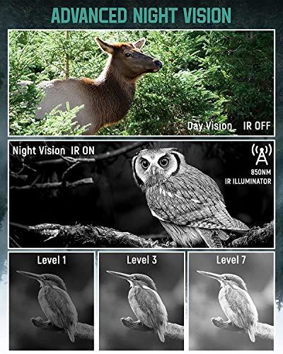 VONGFONG Night Vision Binoculars,Digital Infrared Binoculars with Night Vision