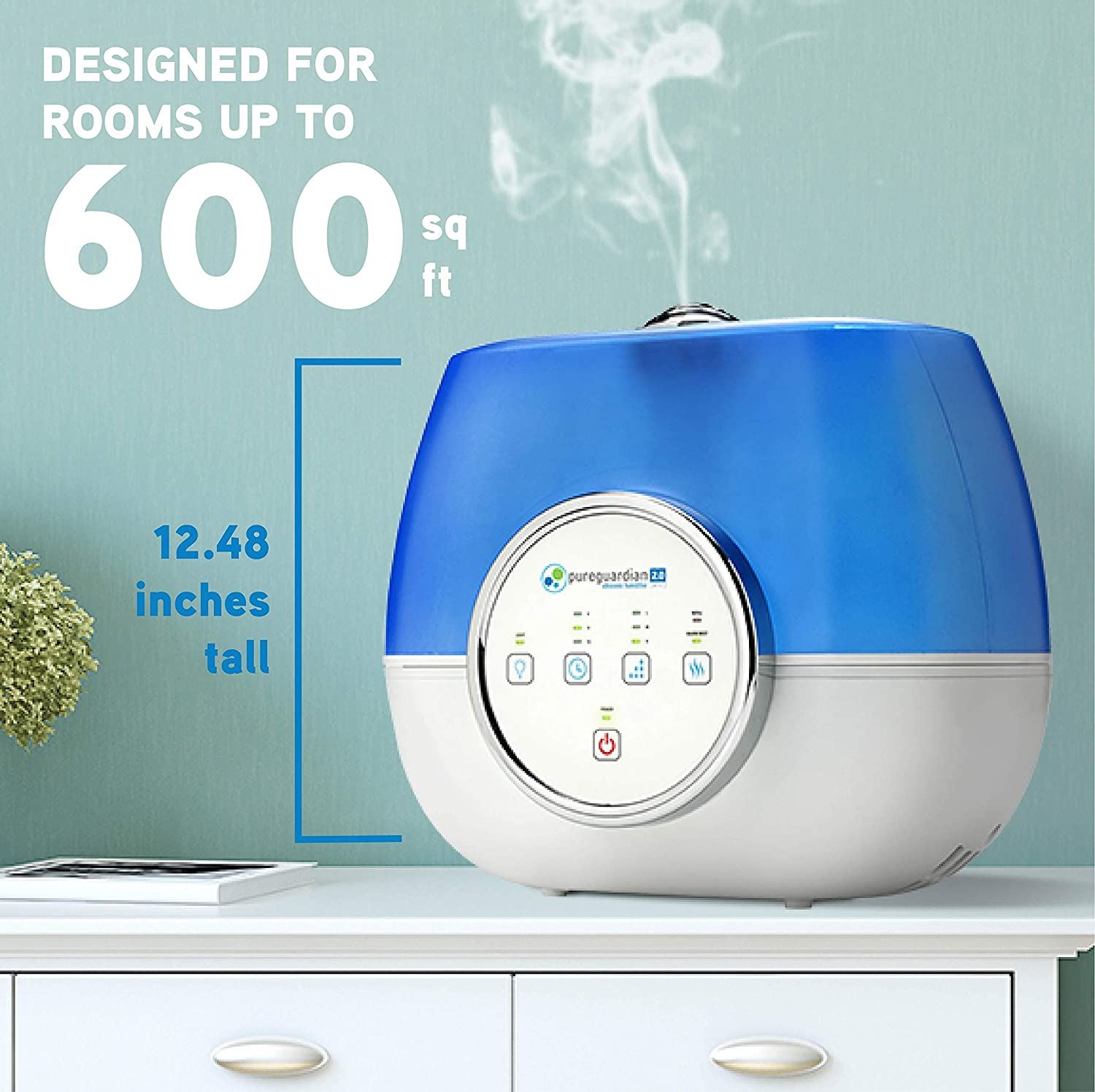 H4810AR Ultrasonic Warm and Cool Mist Humidifier