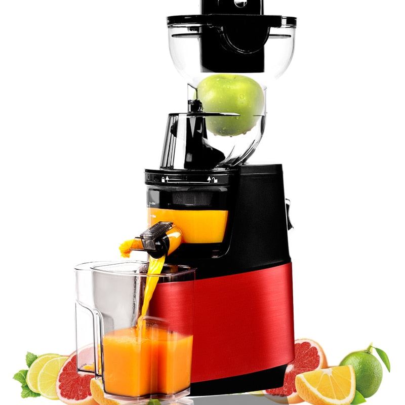 Large-caliber Slow Electric Juicer Machine Slag Juice Separation Automatic Orange Juicer Blender