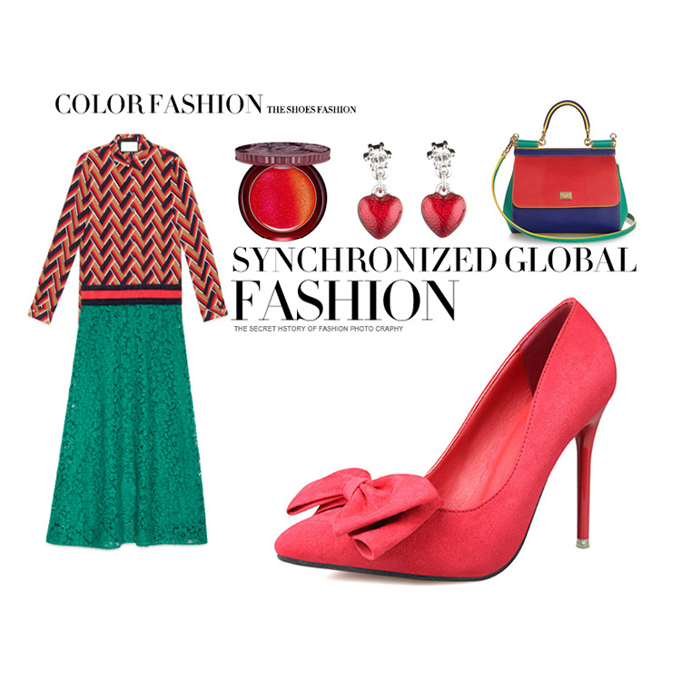 11CM Stylish Sweet Light Pointed Sexy Suede Dress Wedding Party Elegant Heeled Sandals