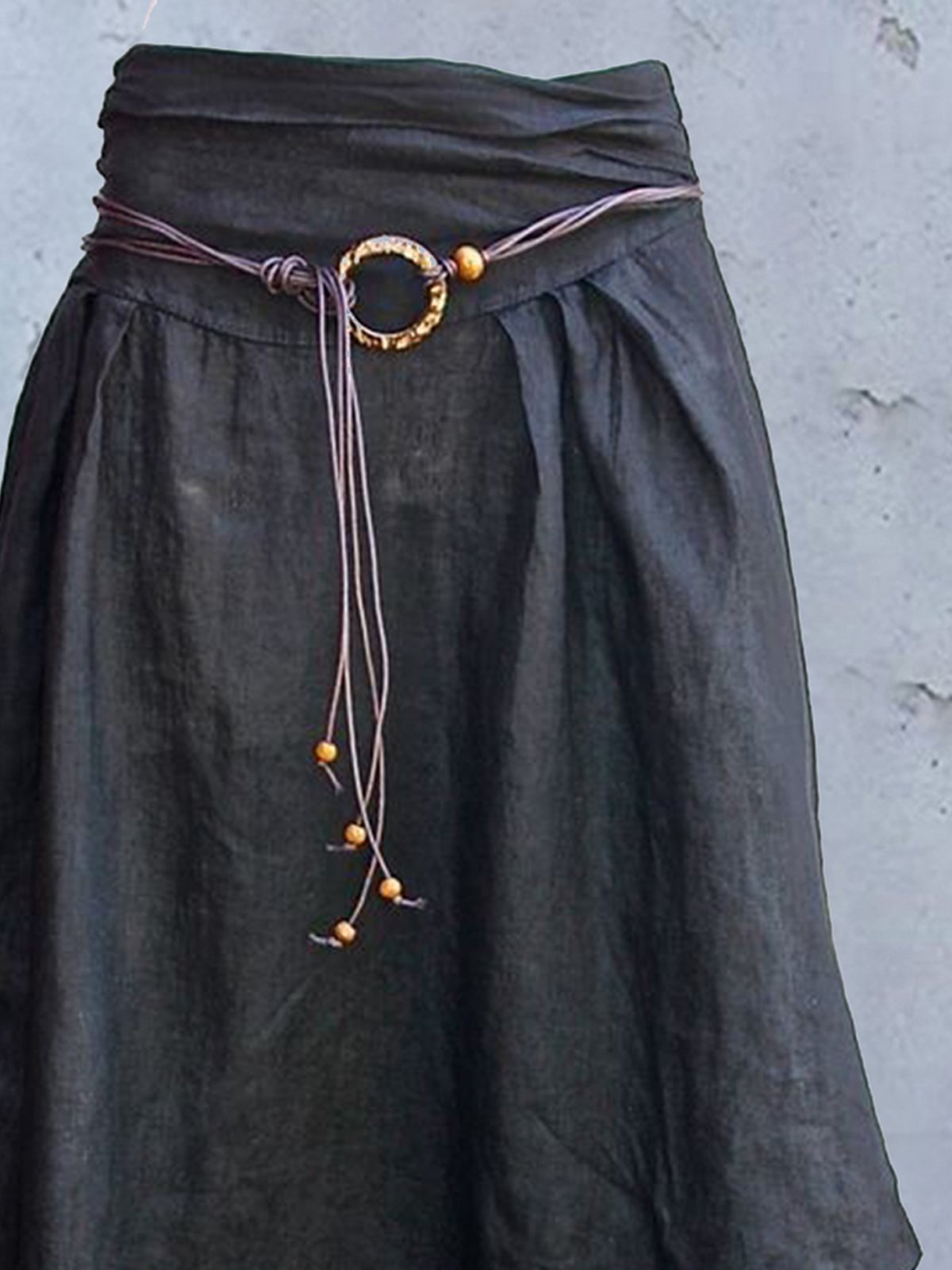 Cotton Plain Cocoon Skirts