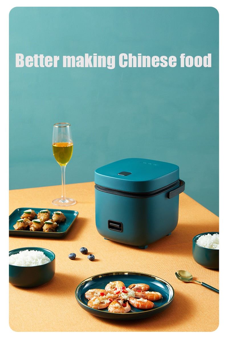 Electric Multicooker with Food Steamer Household Cooking Appliance Easy to Clean Non-stick