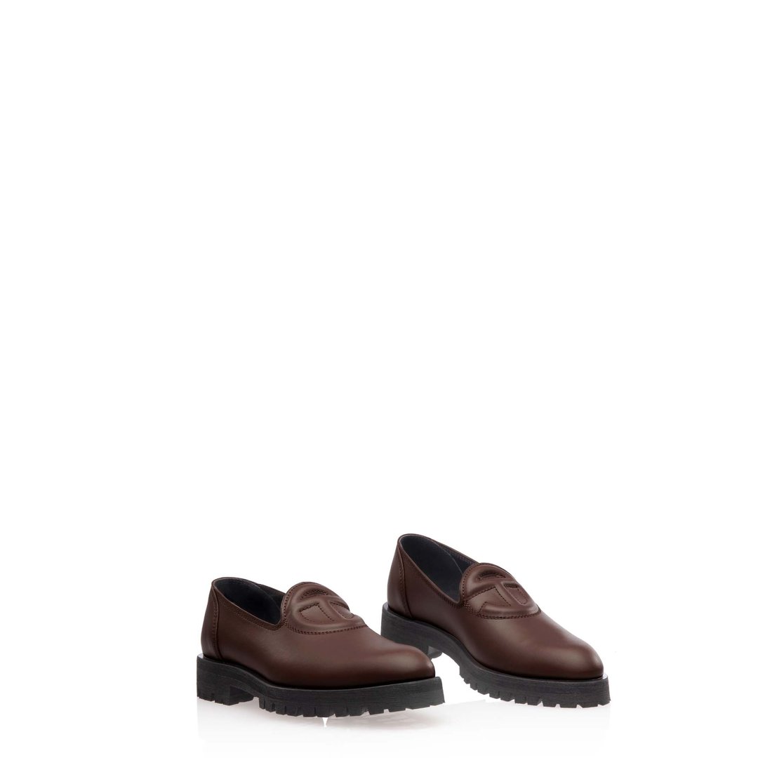 Logo Loafer - Chocolate