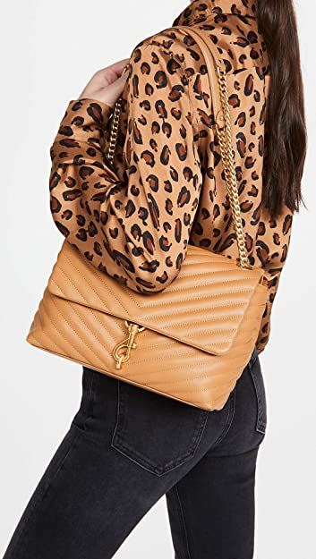 Rebecca Minkoff Women’s Edie Flap Shoulder Bag