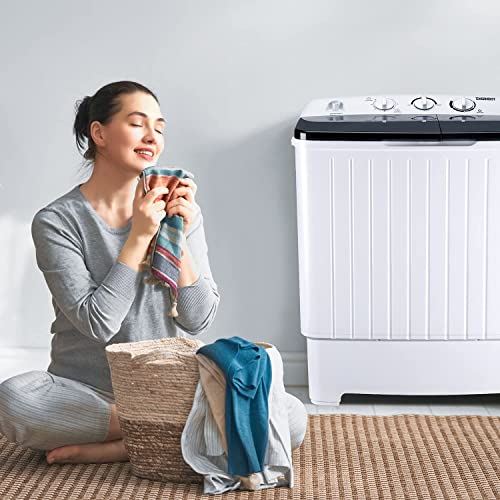 Dryer Combo w/11 lbs Wash and 6.6 lbs Spin Cycle, Soak Function, 1700 Rpm