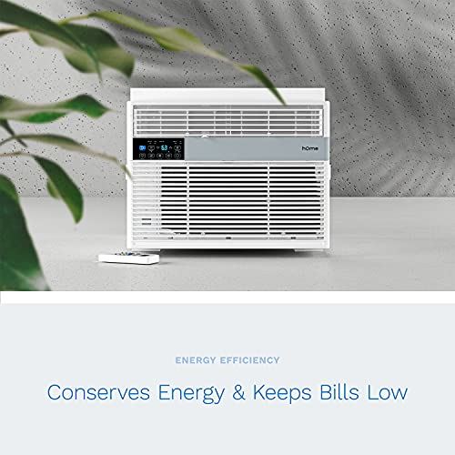14,500 BTU Window AC with Smart Control, Remote Control, and 24 hr Timer