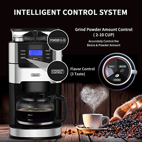 Grind and Brew Automatic Coffee Machine