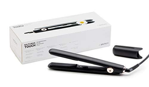 Hair Straightener and Curling Iron with Titanium & Ceramic Plates, Dual