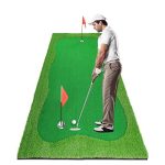 Luricaa Golf Putting Green Mat for Indoor Outdoor For Golf Practice / Style: 3.3x10ft
