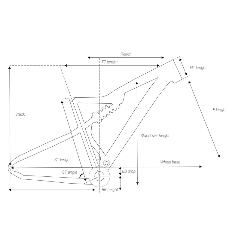 Rockrider ST530S, Full Suspension Mountain Bike, 27.5