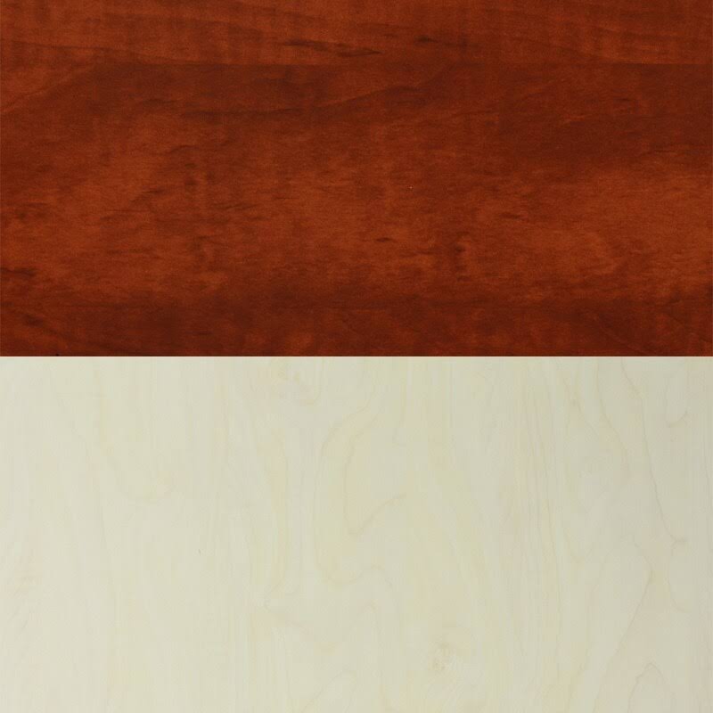 Regency TTSQ363618MHMW 36 in. Square Slim Table Top Mahogany Mocha Walnut