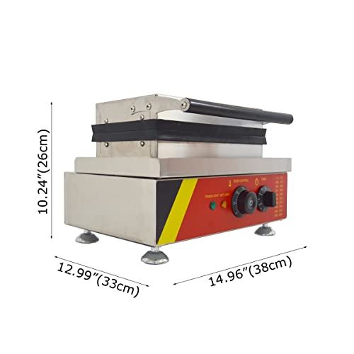 Donut Maker Machine 1.5KW Iron Waffle Kitchen Tool with Maker 15 Grids