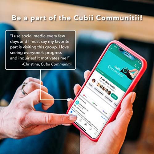 Cubii Pro �C Seated Under-Desk Elliptical �C Get Fit While You Sit �C Bluetooth Enabled, Sync with FitBit and Apple HealthKit- Chrome