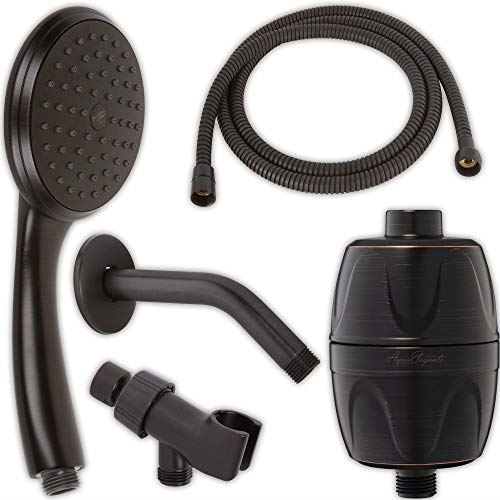 Strong Water Spray Hand Held Shower Head With Mount And Stainless Steel Hose