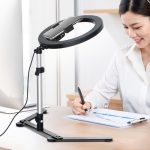 Professional 26cm LED Selfie Ring Light Photography Lighting For Youtube Makeup Live Video Phone Ringlight