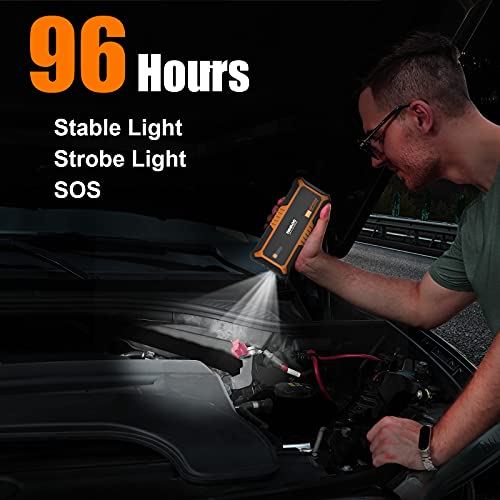 4000A Car Jump Starter (All Gas, up to 10.0L Diesel Engine) 12V Auto Battery Jumper