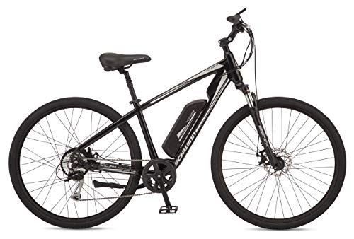 Schwinn Voyageur Electric Bike, Hub-Drive, Large Step-Through Frame