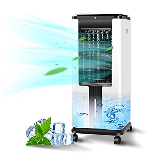 2-1 Electric Air Conditioner with 3 Speeds/Modes,12H Timer& remote for Home,Office