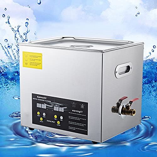 Ultrasonic Jewelry Denture Parts Cleaner with Digital Timer Heater Control