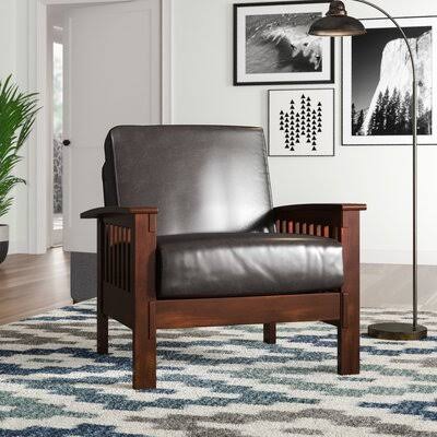 Charlton Home Wydmire Armchair, Brown