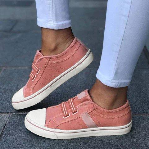 Slide Canvas Round Toe Casual Outdoor Spring/fall Women Sneakers