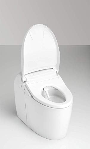 Toilet with Intergeated Bidet Seat and EWATER Beige-MS988CUMFG