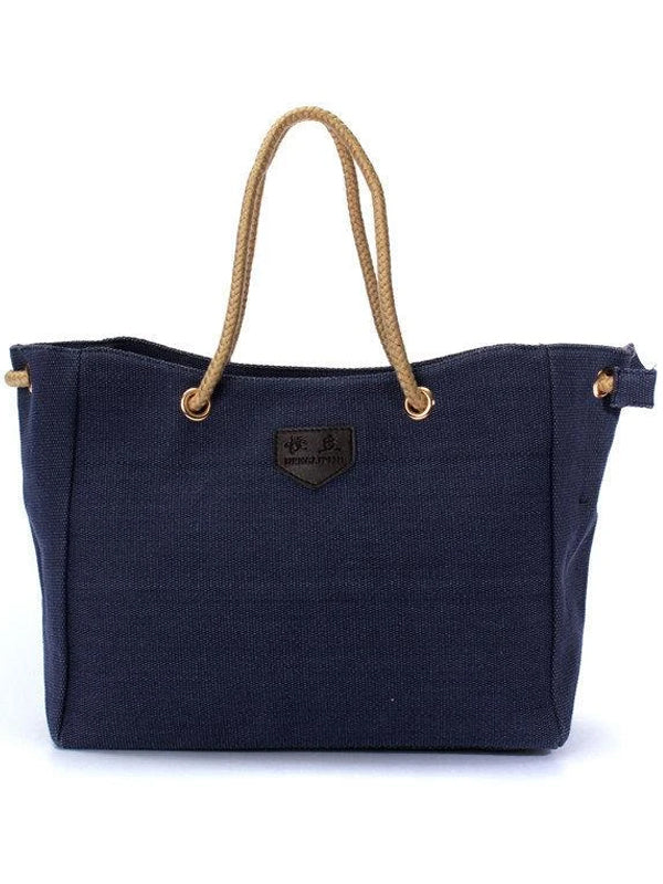 Women Casual High Capacity Canvas Shopping Handbag Tote Messenger Bag