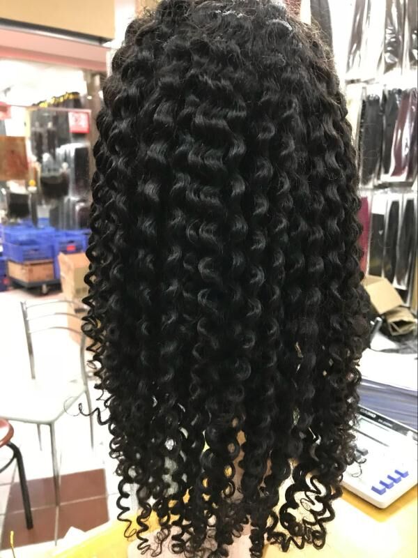 Mocha Hair Deep Curly Wig Lace Wigs Unprocessed Hair