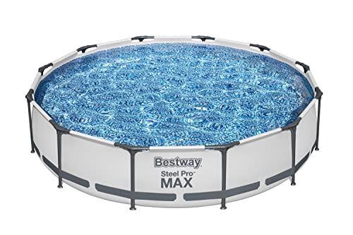 Bestway 56061US 12-Foot by 30-Inch Steel Pro Round Frame Pool Set