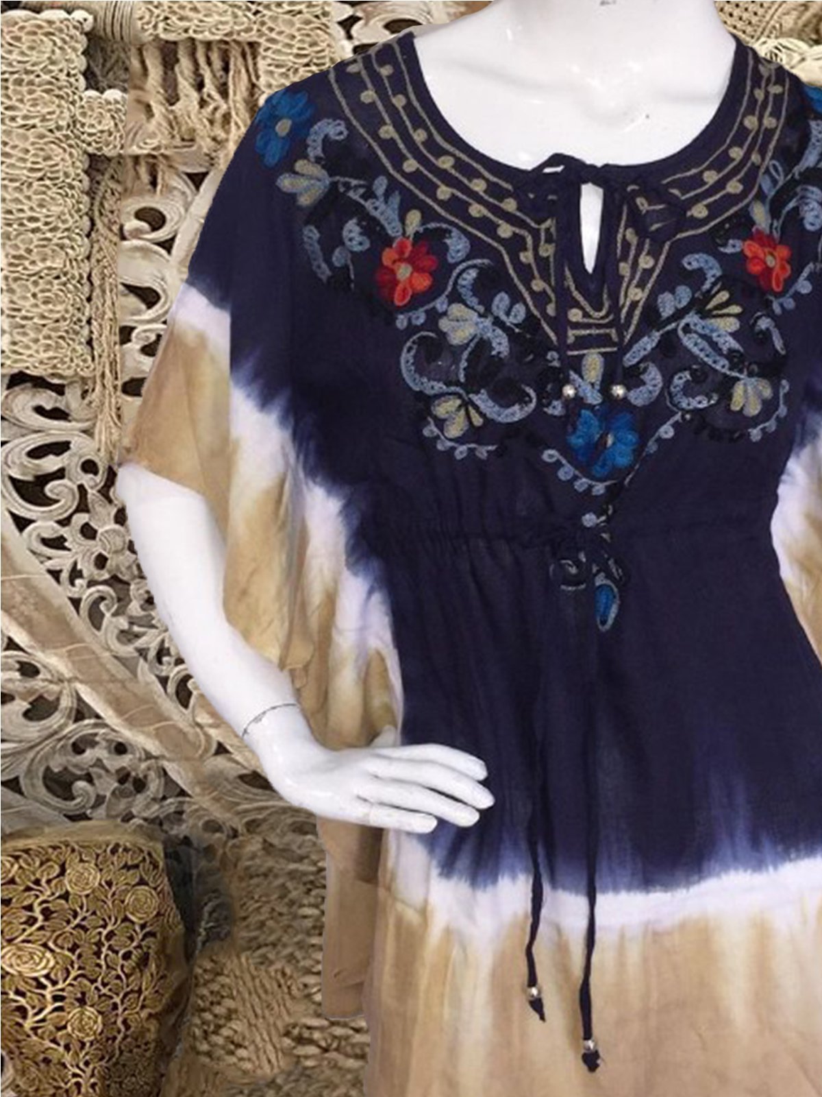 Cotton Crew Neck Short Sleeve Casual Shirts & Tops