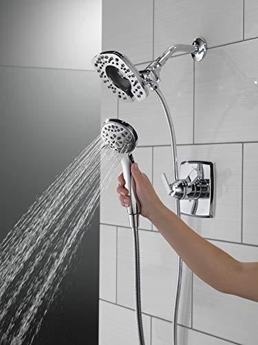 Hand Shower Head 1.75 GPM 4-Setting Combo, Stainless