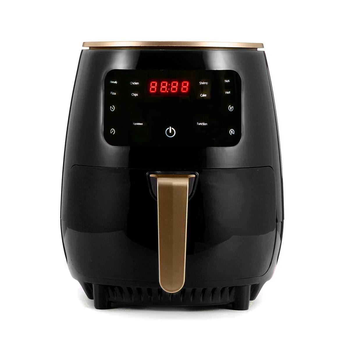 Air Fryer Chicken Oil Free Air Fryer Health Fryer Pizza Cooker Smart Touch LCD Electric Deep Airfryer