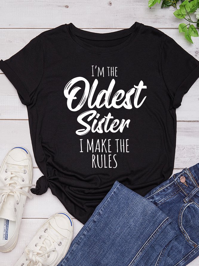 Sister Funny Casual Shirts & Tops