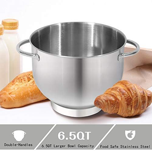 Stand Mixer,6.5-QT 660W 6-Speed Tilt-Head Food Mixer