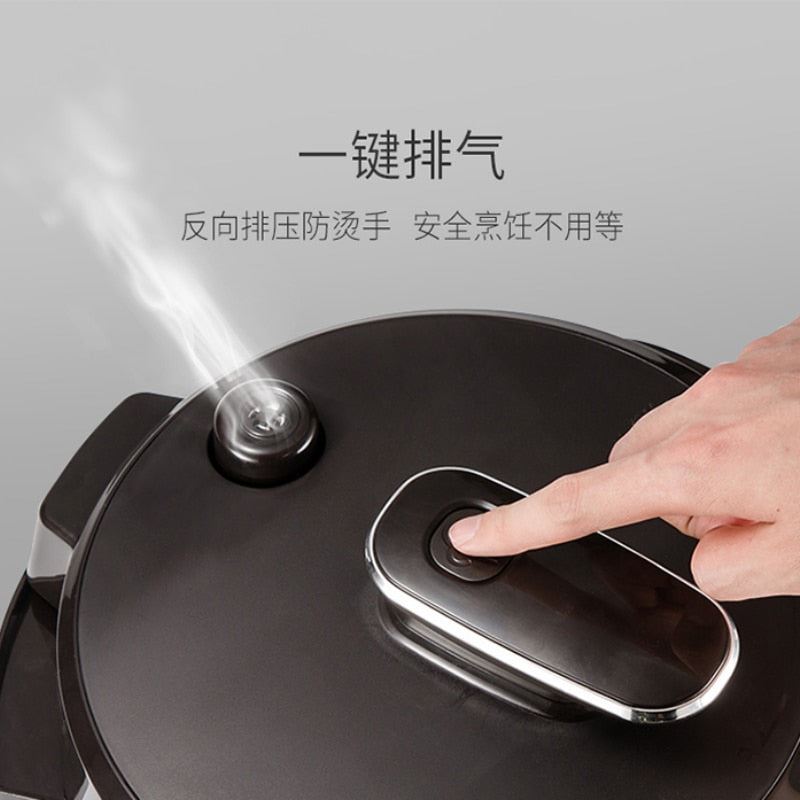 110V Cooker Electric Multifunctional Rice Soup Multicooker Pressure Household Appliances