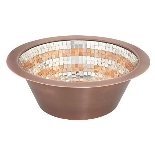 Hardware 244089 Ilsa 17��� Copper Drop In Bathroom Sink