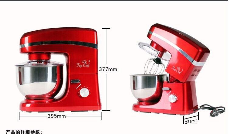 7 Liters electric stand mixer 220v food mixer, food blender, cake/egg/dough mixer good quality