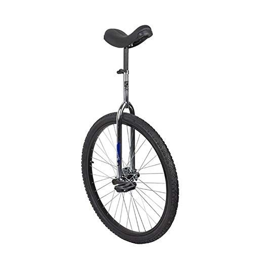 28 Inch Classic Chrome/Black Unicycle