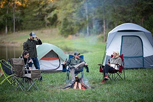 ALPS Mountaineering Camp Creek 4-Person Tent, Charcoal/Blue